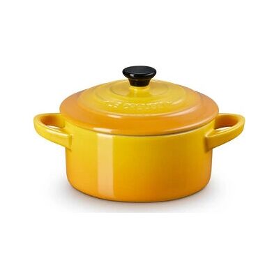 Le Creuset Mini Cocotte Amarelo - Panela e Prato de Servir Le Creuset Mini Cocotte Amarelo - Panela e Prato de Servir
