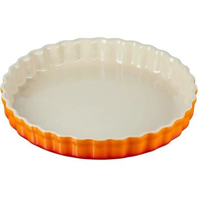Le Creuset Orange 28cm Keramik Kuchenform - Backform Le Creuset Orange 28cm Keramik Kuchenform - Backform