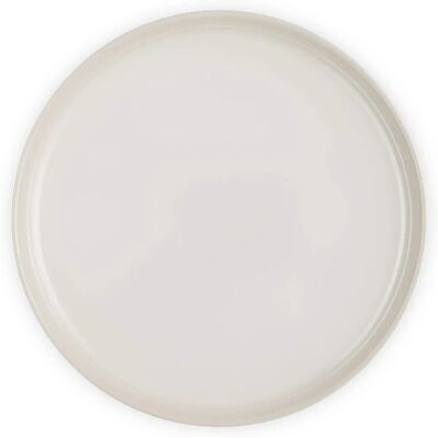 Le Creuset Coleção Meringue Porcelana 22cm Prato Lateral Le Creuset Coleção Meringue Porcelana 22cm Prato Lateral