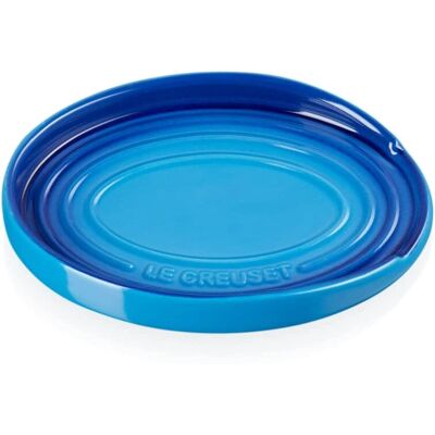 Le Creuset Azure Steingut-Ovallöffelhalter - Küchenaccessoire Le Creuset Azure Steingut-Ovallöffelhalter - Küchenaccessoire