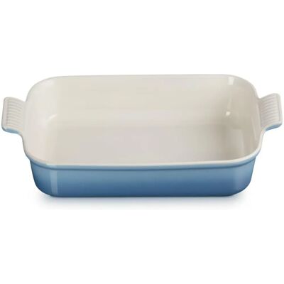 Le Creuset Plato Rectangular Profundo Heritage de 32cm - Chambray Le Creuset Plato Rectangular Profundo Heritage de 32cm - Chambray