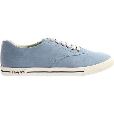Seavees Hermosa Blue Mirage - Herringbone Twill, Surwash - Plimsolls Seavees Hermosa Blue Mirage - Herringbone Twill, Surwash - Plimsolls