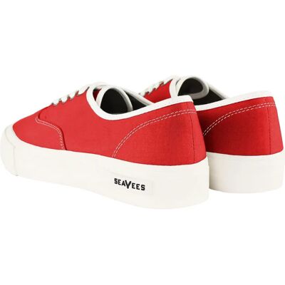 SeaVees Red Canvas Womens Plimsolls - Plimsolls SeaVees Red Canvas Womens Plimsolls - Plimsolls
