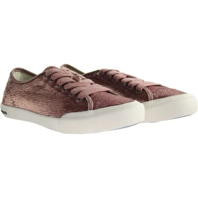 Seavees Monterey Rose Gold Woven Sequins Cambria Sneaker - Damen Schuhe Seavees Monterey Rose Gold Woven Sequins Cambria Sneaker - Damen Schuhe