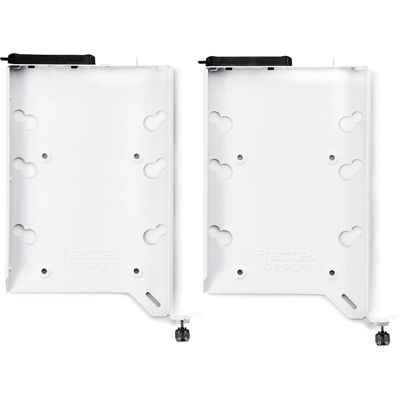 Fractal Design FD-ACC-HDD-A-WT-2P Computer Case Part - Universal HDD Mounting Bracket Fractal Design FD-ACC-HDD-A-WT-2P Computer Case Part - Universal HDD Mounting Bracket