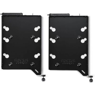 Fractal Design FD-ACC-HDD-A-BK-2P - Computer case part - Universal HDD mounting bracket Fractal Design FD-ACC-HDD-A-BK-2P - Computer case part - Universal HDD mounting bracket