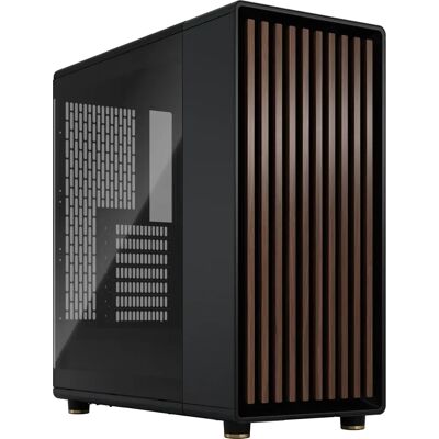 Fractal Design North Tower Midi Nera - Pannelli laterali in rete - USB Type C - Case Gaming ATX Fractal Design North Tower Midi Nera - Pannelli laterali in rete - USB Type C - Case Gaming ATX