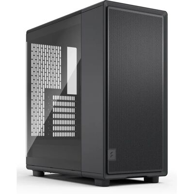 Fractal Design Epoch - PC con vetro temperato nero e tinta leggera - Mid Tower Fractal Design Epoch - PC con vetro temperato nero e tinta leggera - Mid Tower
