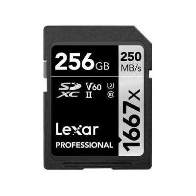 Lexar Professional 1667x SDXC - 256GB Lexar Professional 1667x SDXC - 256GB
