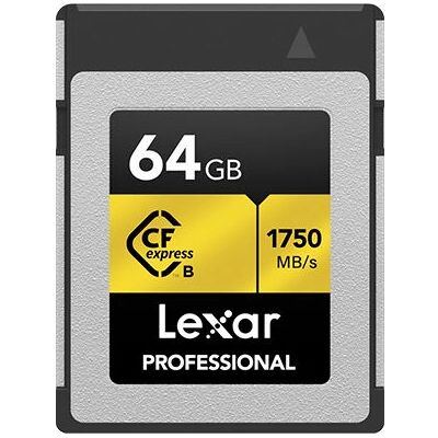 Lexar Professional CFexpress Type B 64 GB - Geheugenkaart Lexar Professional CFexpress Type B 64 GB - Geheugenkaart