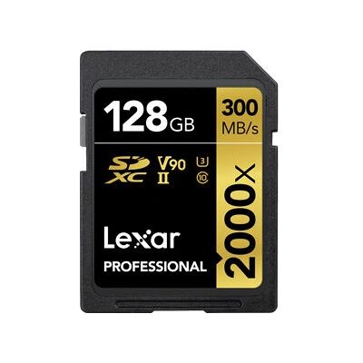 Lexar Professional 2000x SD - SDXC 128GB (LSD2000128G-BNNNG) Lexar Professional 2000x SD - SDXC 128GB (LSD2000128G-BNNNG)