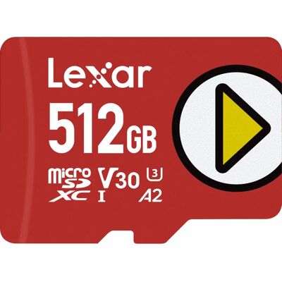 Lexar PLAY microSDXC - 512GB Lexar PLAY microSDXC - 512GB