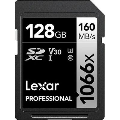Lexar Professional 1066x 128GB SDXC UHS-I Klasse 10 - Speicherkarte Lexar Professional 1066x 128GB SDXC UHS-I Klasse 10 - Speicherkarte