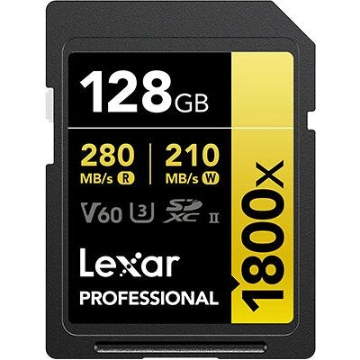 Lexar 1800x 128GB Złota Karta Pamięci - Karta Pamięci Lexar 1800x 128GB Złota Karta Pamięci - Karta Pamięci