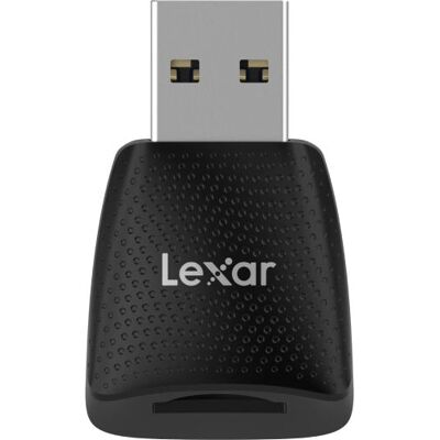 Lexar MicroSD Kartenleser - USB 3.2, Schwarz - Kartenlesegerät Lexar MicroSD Kartenleser - USB 3.2, Schwarz - Kartenlesegerät
