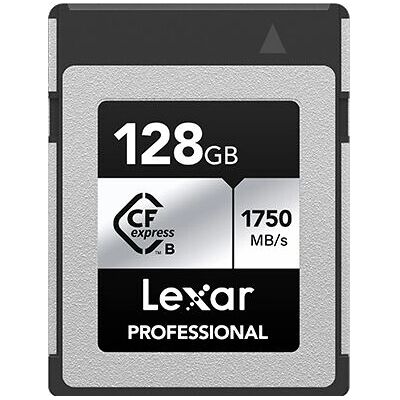 Lexar Professional SILVER CFexpress Typ B - 128GB Lexar Professional SILVER CFexpress Typ B - 128GB