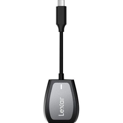 Lexar Professionális USB-C Kétszlotos Kártyaolvasó - UHS-II, UHS-I, USB 3.2, Fekete/Gy"},{ Lexar Professionális USB-C Kétszlotos Kártyaolvasó - UHS-II, UHS-I, USB 3.2, Fekete/Gy"},{