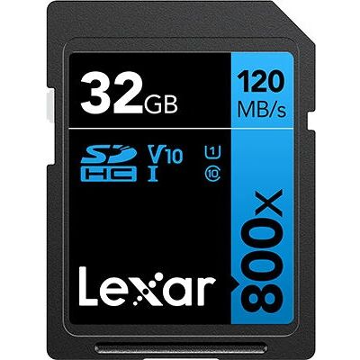 Lexar LSD0800032G-BNNNG 32GB Memory Card - High-Performance SDHC UHS-I Class 10 Lexar LSD0800032G-BNNNG 32GB Memory Card - High-Performance SDHC UHS-I Class 10