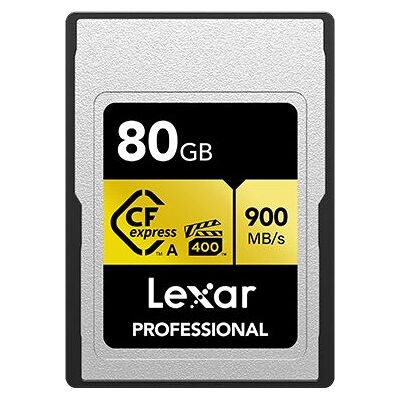 Lexar Professional CFexpress Gold Type A - 80GB Lexar Professional CFexpress Gold Type A - 80GB