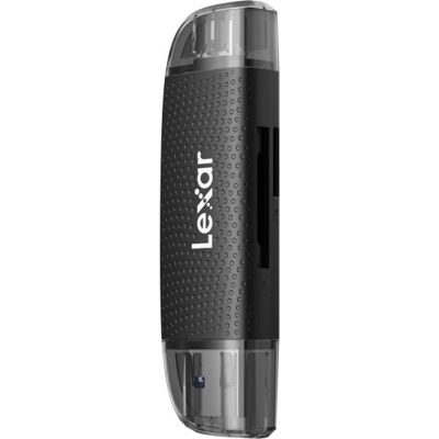 Lexar LRW310X-BNBNG Card Reader - USB 2.0/Type-C - Black Lexar LRW310X-BNBNG Card Reader - USB 2.0/Type-C - Black