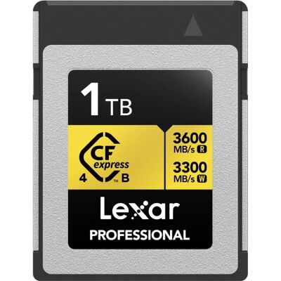 Lexar Profi CFexpress Typ B 1TB - Hochgeschwindigkeits Speicherkarte für Foto & Video Lexar Profi CFexpress Typ B 1TB - Hochgeschwindigkeits Speicherkarte für Foto & Video