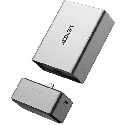 Docking station portatile Lexar Workflow Go - Lettore di schede di memoria Docking station portatile Lexar Workflow Go - Lettore di schede di memoria