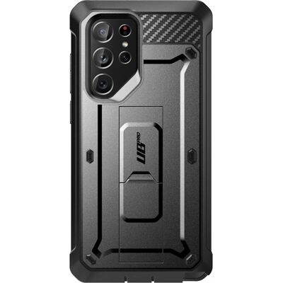 Coque robuste Supcase Unicorn Beetle PRO Galaxy S22 Ultra - Antichoc, Support, Noir - Publicité Coque robuste Supcase Unicorn Beetle PRO Galaxy S22 Ultra - Antichoc, Support, Noir - Publicité
