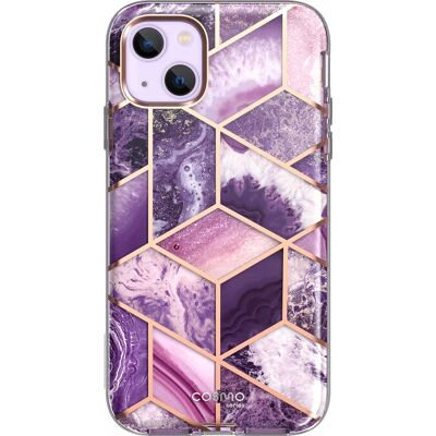 Supcase Cosmo iPhone 14 Plus Marmor Lila - Handyhülle Supcase Cosmo iPhone 14 Plus Marmor Lila - Handyhülle