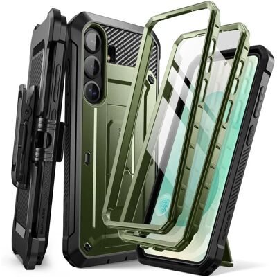 Supcase Dark Green Galaxy S25 Full Shell Anti-Shock Support Case Supcase Dark Green Galaxy S25 Full Shell Anti-Shock Support Case