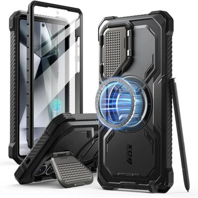 Supcase Armorbox Samsung Galaxy S25 Ultra Sort - Mobilcover Supcase Armorbox Samsung Galaxy S25 Ultra Sort - Mobilcover