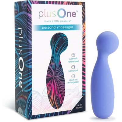 Plusone Plusone Massageador Pessoal - Estimulador do Clitóris e Ponto G Plusone Plusone Massageador Pessoal - Estimulador do Clitóris e Ponto G