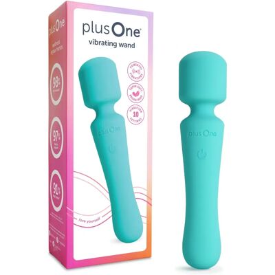 Vibrador de mano Plusone - Resistente al agua y recargable Vibrador de mano Plusone - Resistente al agua y recargable