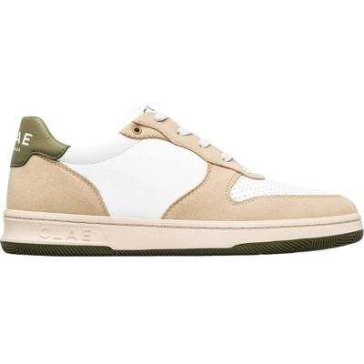 Clae Malone Vegan Blanc - Baskets - Publicité Clae Malone Vegan Blanc - Baskets - Publicité