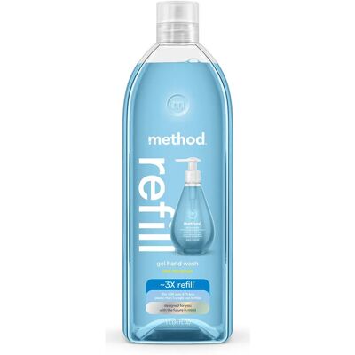 Method - Gel Hand Soap Refill Sea Minerals - 34 Fl Oz - Soap Method - Gel Hand Soap Refill Sea Minerals - 34 Fl Oz - Soap