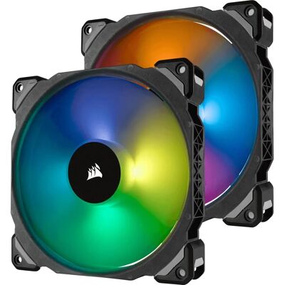 Wentylator Corsair ML140 PRO RGB z magnetyczną lewitacją 140mm Wentylator Corsair ML140 PRO RGB z magnetyczną lewitacją 140mm