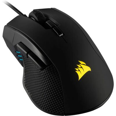 Corsair Ironclaw RGB Gaming Mouse - Large, 18000 DPI, RGB, Wired Corsair Ironclaw RGB Gaming Mouse - Large, 18000 DPI, RGB, Wired