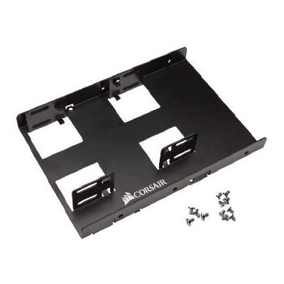 Corsair Dubbele SSD Beugel - Drive Bay Panel - Zwart Corsair Dubbele SSD Beugel - Drive Bay Panel - Zwart
