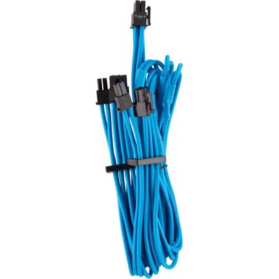 Corsair 0,65 m Premium Sleeve PCIe Stromkabel - Stromkabel Corsair 0,65 m Premium Sleeve PCIe Stromkabel - Stromkabel