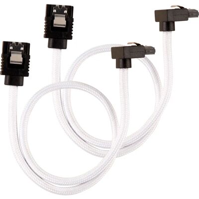 Corsair CC-8900279 SATA Cable - 30cm White - SATA III Corsair CC-8900279 SATA Cable - 30cm White - SATA III