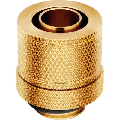 Corsair High-Quality Gold Hydro X Series XF Compression Fitting - 10/13mm Corsair High-Quality Gold Hydro X Series XF Compression Fitting - 10/13mm