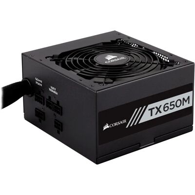 Fuente de alimentación Corsair TX650M - 650W Semi-Modular Fuente de alimentación Corsair TX650M - 650W Semi-Modular