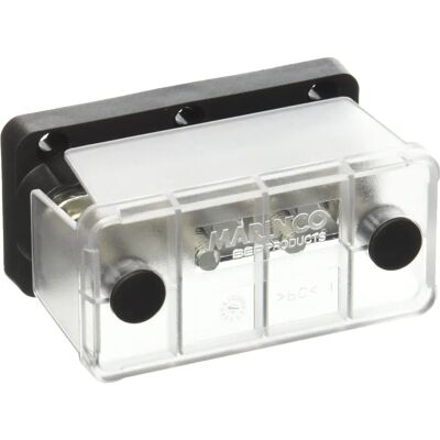 BEP 500A Busbar - 4 Anschlüsse, Schwarz & Silber - Elektrische Verteilung BEP 500A Busbar - 4 Anschlüsse, Schwarz & Silber - Elektrische Verteilung