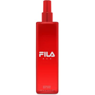 Czerwony spray do ciała Fila - Perfumy męskie 8.4 oz Czerwony spray do ciała Fila - Perfumy męskie 8.4 oz
