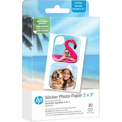 Wysokiej jakości papier fotograficzny HP Sprocket 2x3 - Wodoodporny Wysokiej jakości papier fotograficzny HP Sprocket 2x3 - Wodoodporny