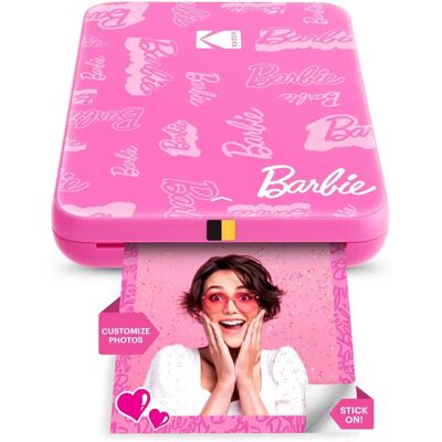 Kodak Step Slim Barbie 2 - Natychmiastowa drukarka zdjęć, Różowa Kodak Step Slim Barbie 2 - Natychmiastowa drukarka zdjęć, Różowa