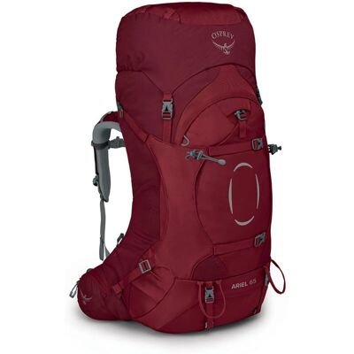 Osprey Ariel 65 (1-044) - XS/S rouge bordeaux - Publicité Osprey Ariel 65 (1-044) - XS/S rouge bordeaux - Publicité