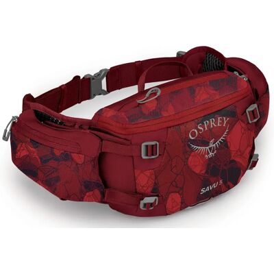 Osprey Savu 5 Rouge Claret Sac lombaire - Publicité Osprey Savu 5 Rouge Claret Sac lombaire - Publicité