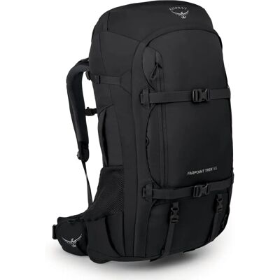 Osprey Farpoint Trek 75 - musta Osprey Farpoint Trek 75 - musta