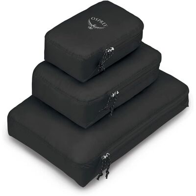 Osprey Ultralight Packing Cube Set - Svart - Reiseorganizer Osprey Ultralight Packing Cube Set - Svart - Reiseorganizer