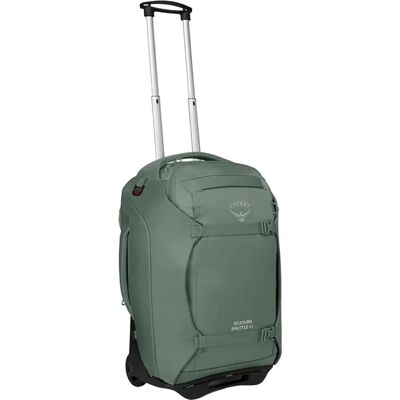 Osprey Sojourn Shuttle Wheeled Duffel 22"/45L - koseret grön Osprey Sojourn Shuttle Wheeled Duffel 22"/45L - koseret grön